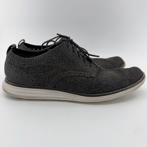 Cole Haan OriginalGrand Stitchlite Wingtip Oxford Dark Grey Mens 13M